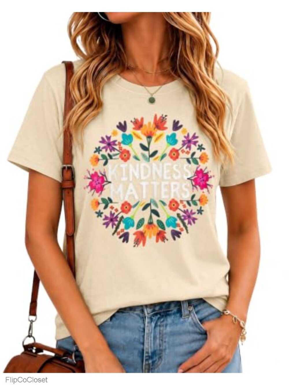 Teacher Kindness Graphic T-Shirt Cotton Blend Crewneck Short Sleeve Tee